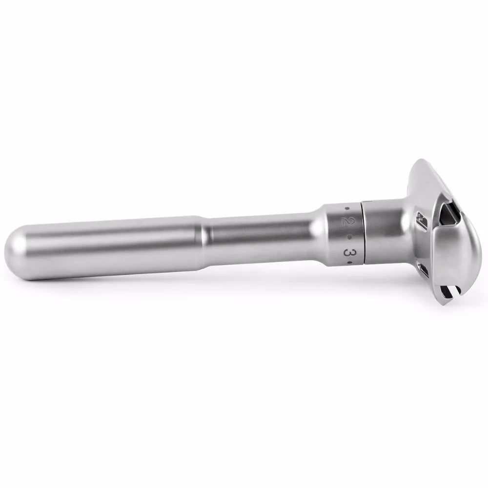 QShave Adjustable Safety Razor - Precision Grooming for Every Preference