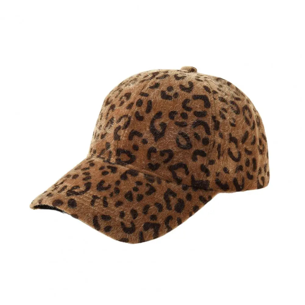 Unleash Your Wild Side: Leopard Print Baseball Cap