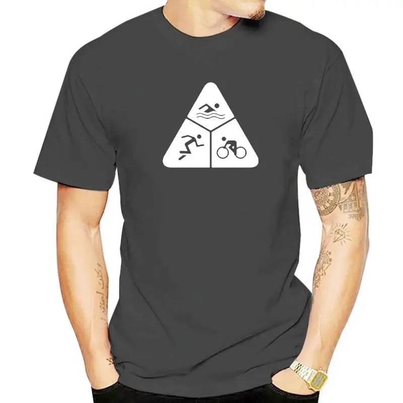 Triathlon athlete: A T-Shirt for Fitness Enthusiasts