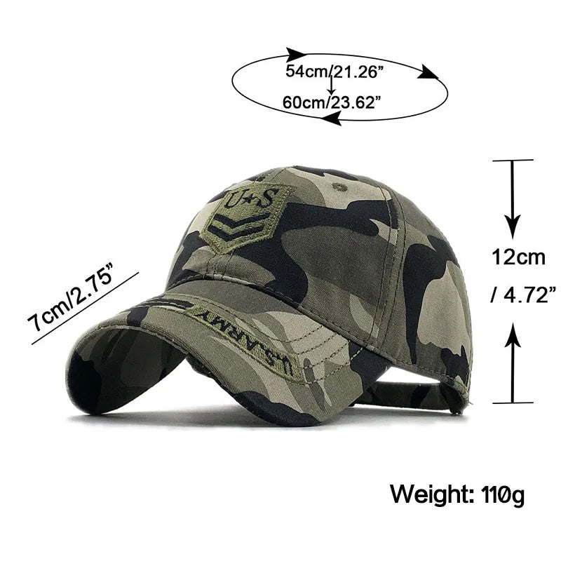 Salute the Troops: U.S. Army Camo Cap