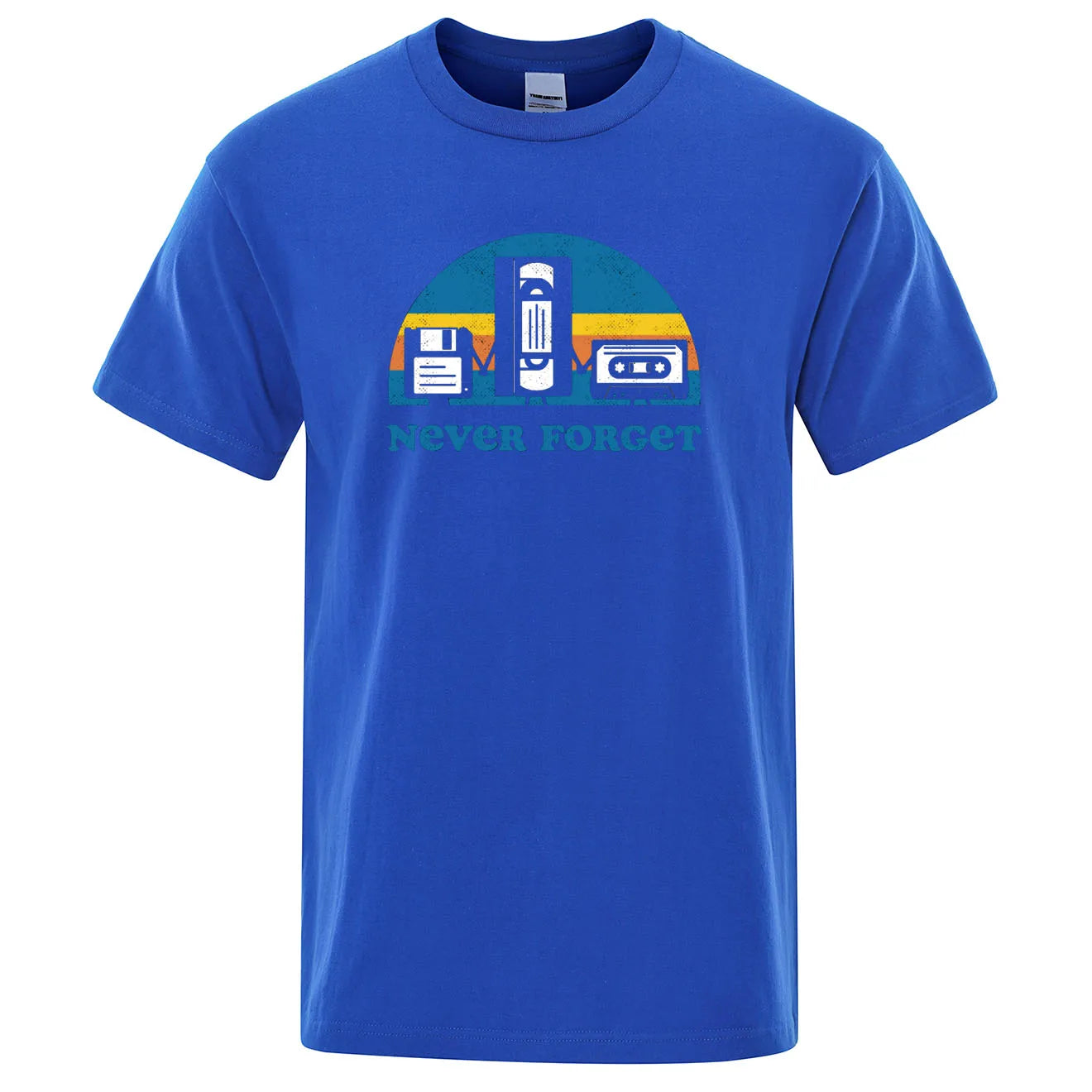 Never Forget the Good Old Days: A Retro Tech T-Shirt