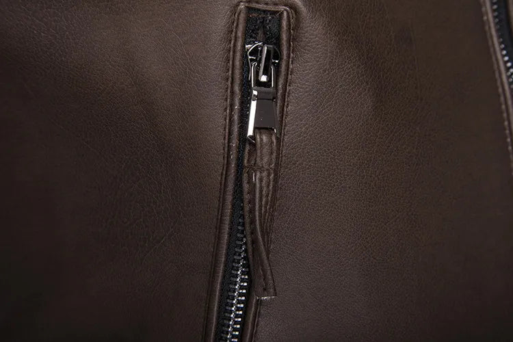 Wolverine-Inspired Leather Jacket