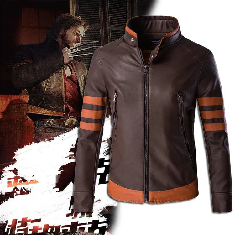 Wolverine-Inspired Leather Jacket