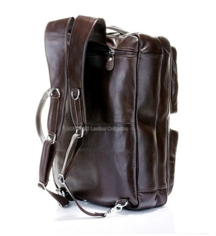 Fashion Full Grain Leather Travel Bag - The Epitome of Style and Functionality