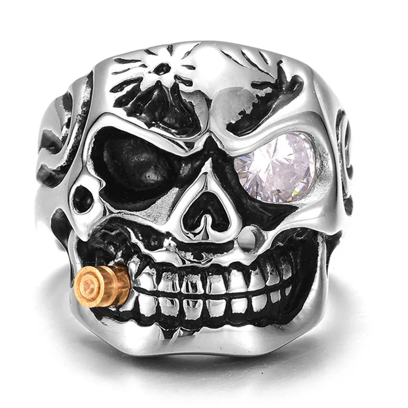 Dare to Be Different: The Edgy Skull Ring