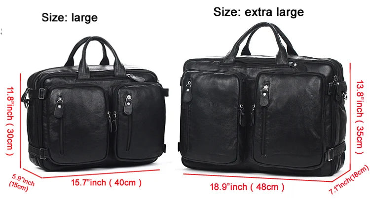 Fashion Full Grain Leather Travel Bag - The Epitome of Style and Functionality