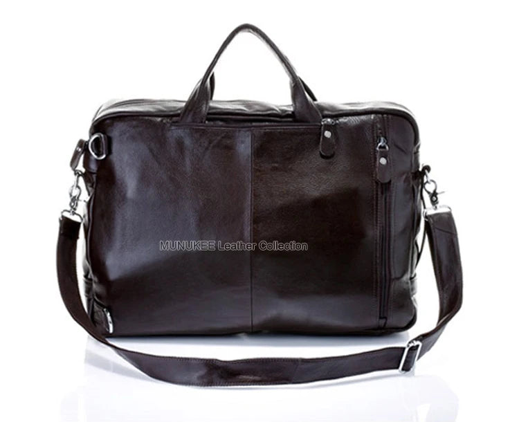 Fashion Full Grain Leather Travel Bag - The Epitome of Style and Functionality