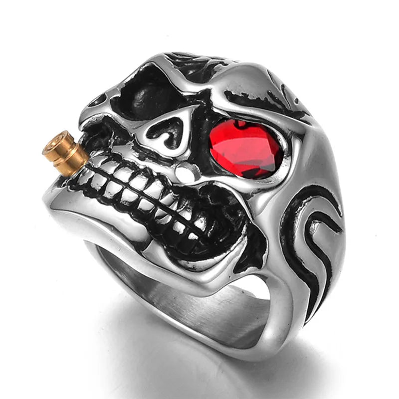 Dare to Be Different: The Edgy Skull Ring