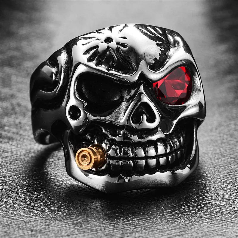 Dare to Be Different: The Edgy Skull Ring