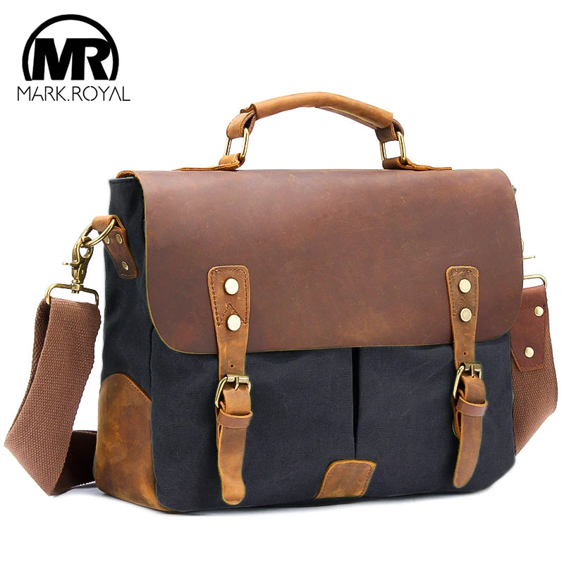 MarkRoyal Vintage Leather Messenger Bag: Your Stylish Everyday Carry