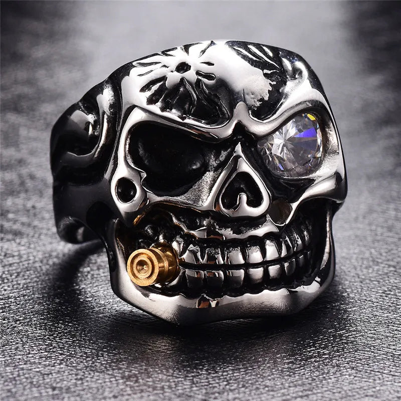Dare to Be Different: The Edgy Skull Ring
