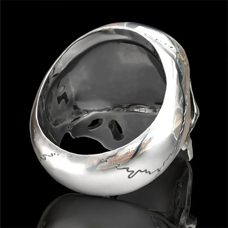 Ghost Head Skull Ring: Unleash Your Dark Side