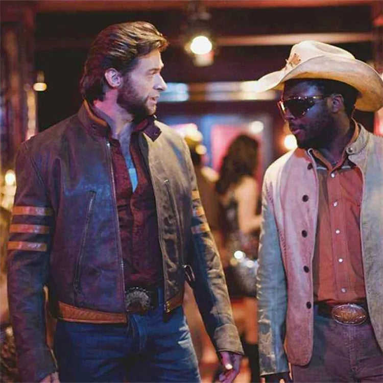 Wolverine-Inspired Leather Jacket