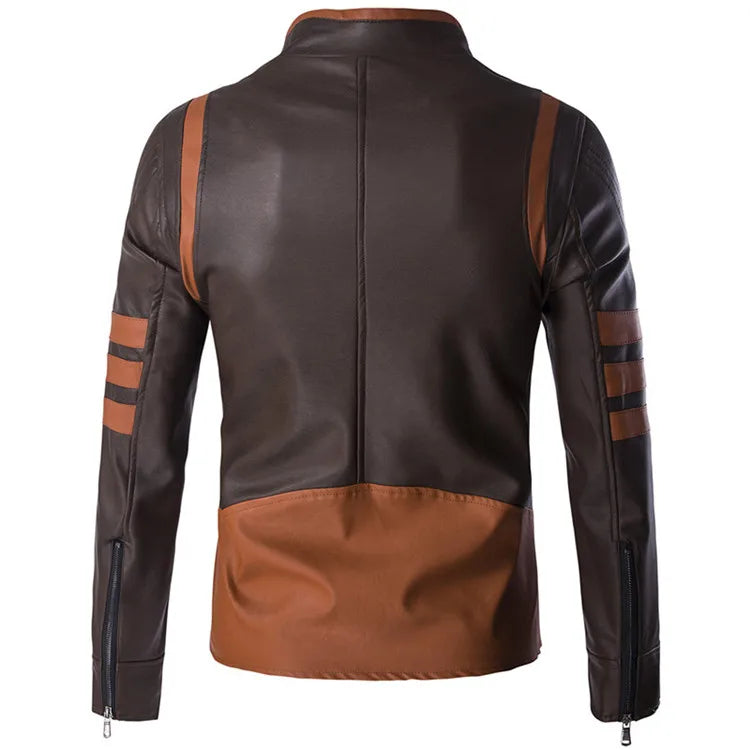 Wolverine-Inspired Leather Jacket
