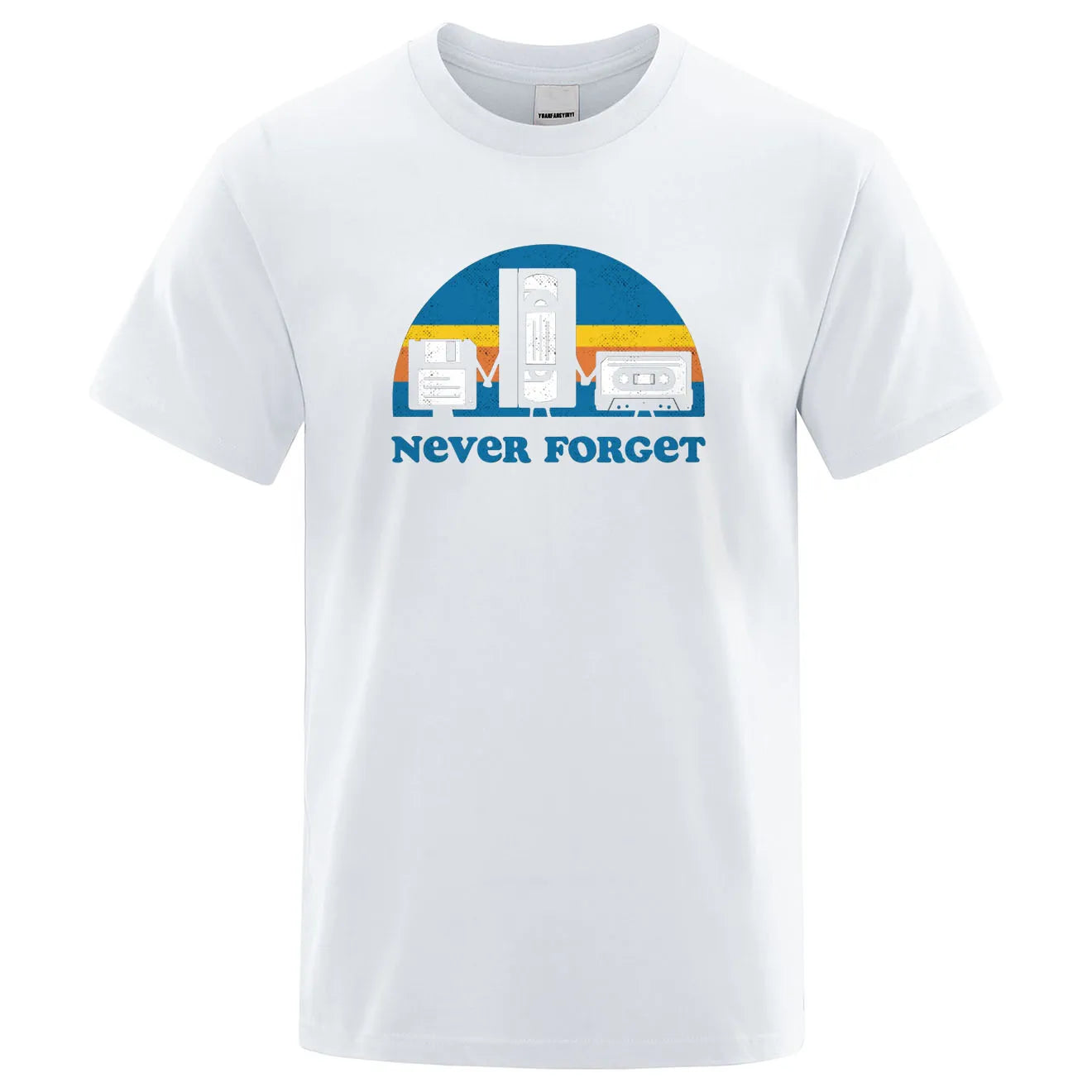 Never Forget the Good Old Days: A Retro Tech T-Shirt
