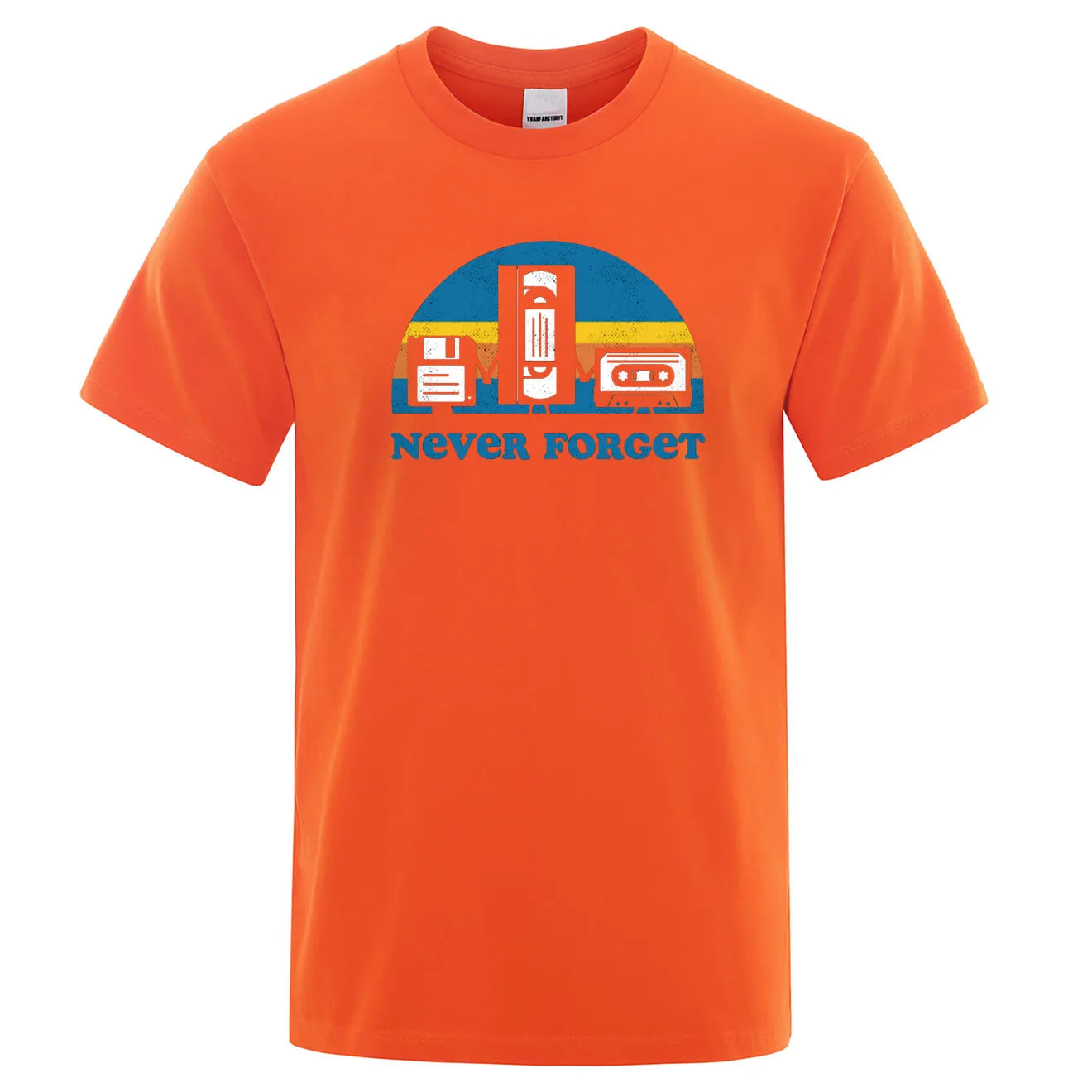 Never Forget the Good Old Days: A Retro Tech T-Shirt