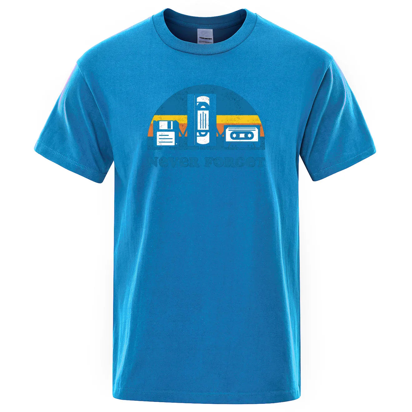 Never Forget the Good Old Days: A Retro Tech T-Shirt