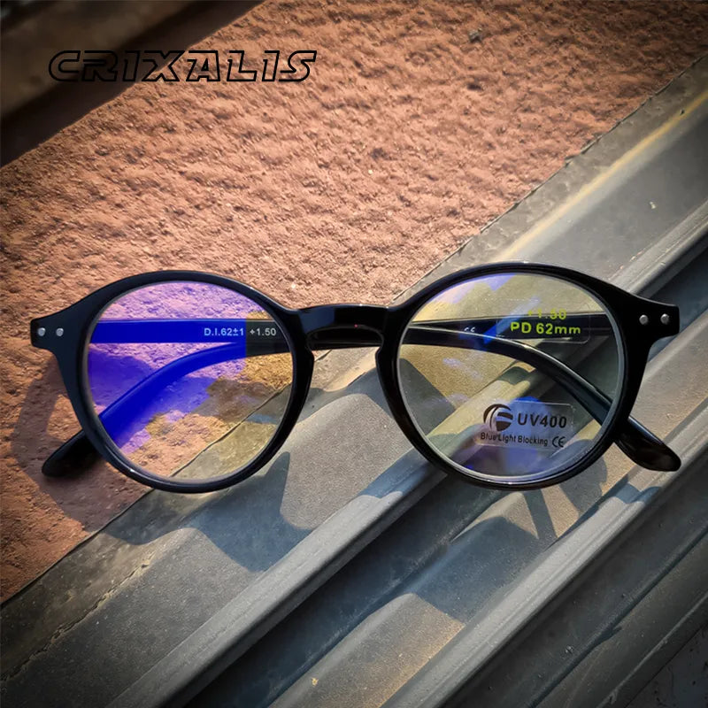 Crixalis Anti Blue Light Reading Glasses - TR90 Flexible Frame