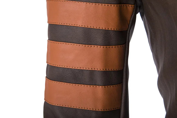 Wolverine-Inspired Leather Jacket