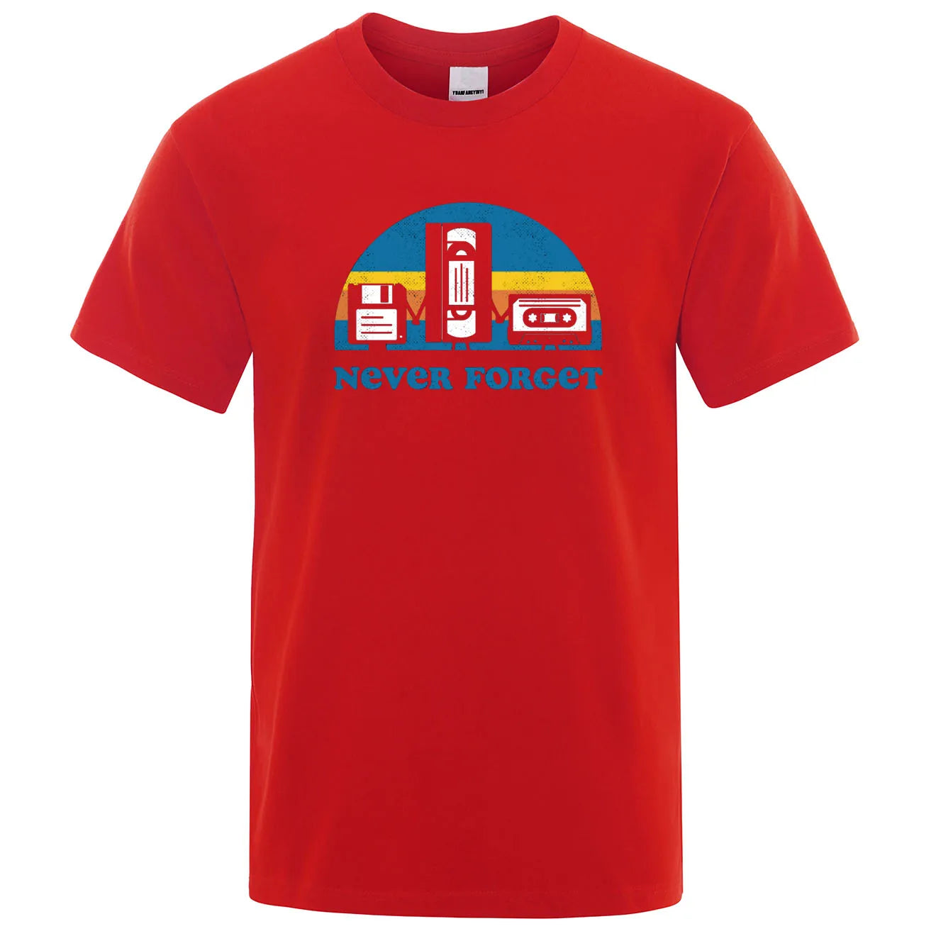 Never Forget the Good Old Days: A Retro Tech T-Shirt