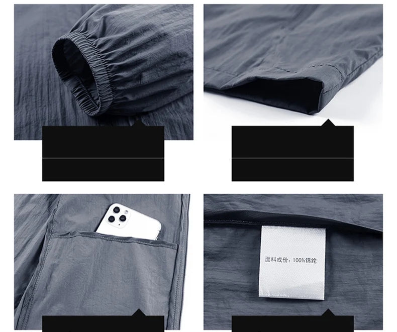 Sun-Defying Summer Style: Lightweight, Breathable Cycling Jacket