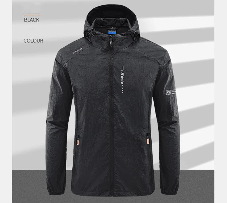 Sun-Defying Summer Style: Lightweight, Breathable Cycling Jacket