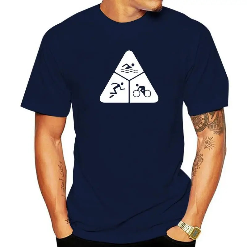 Triathlon athlete: A T-Shirt for Fitness Enthusiasts