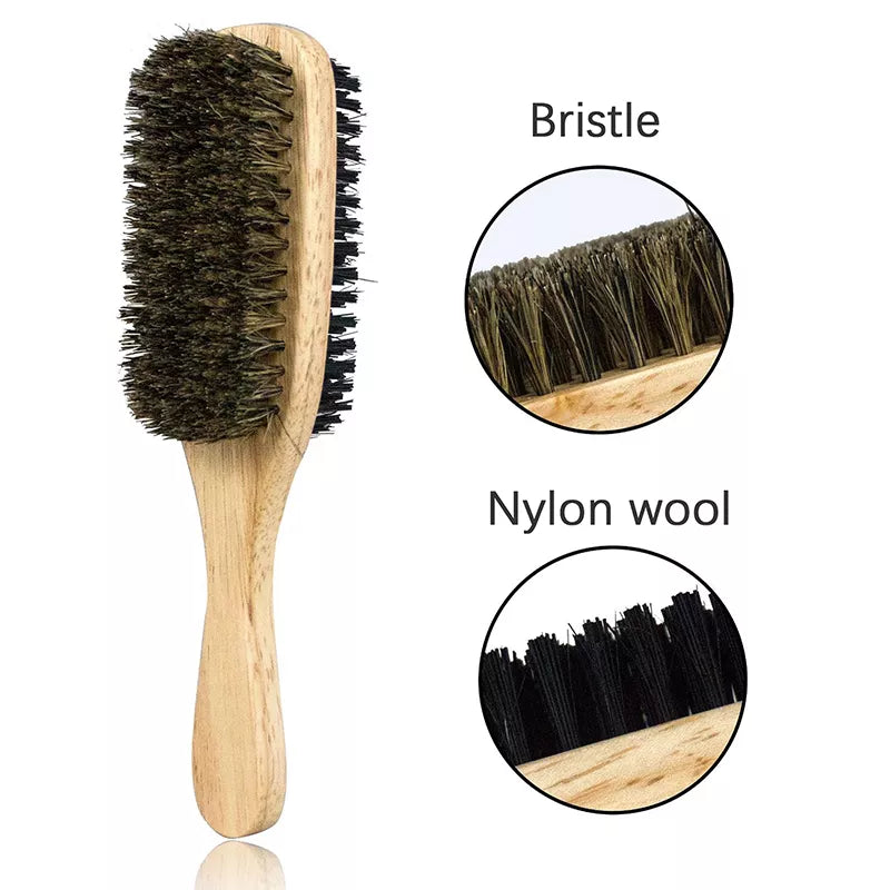 Experience Effortless Grooming with our Eco-Friendly Boar Bristle Shaving Brush