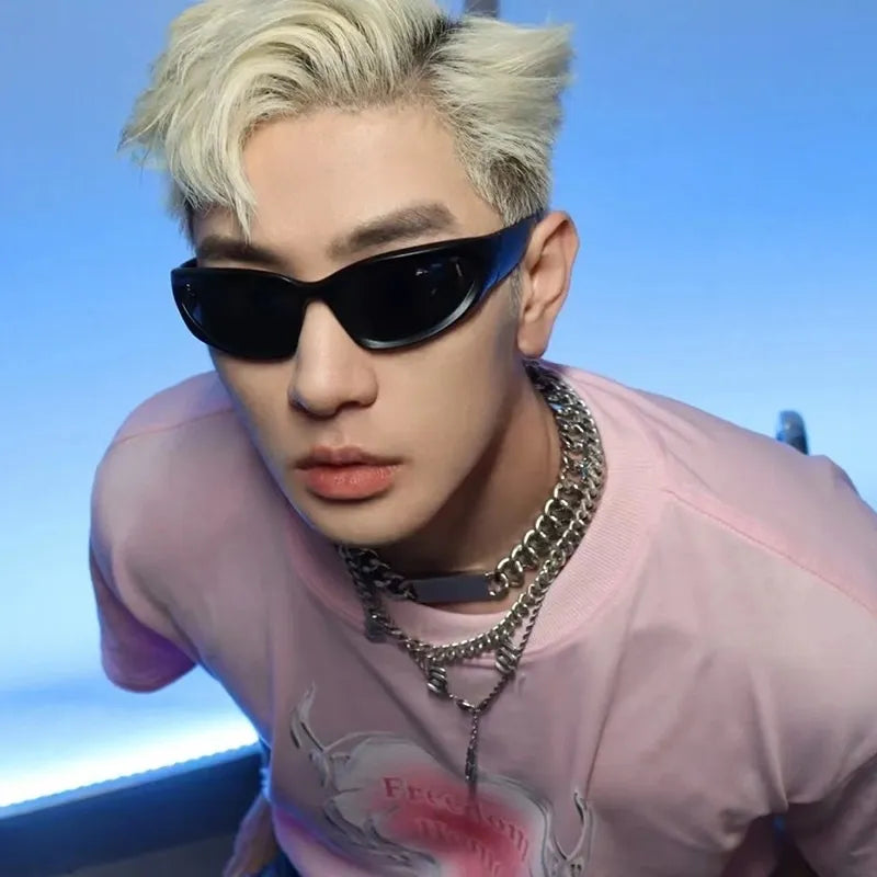 Y2K Punk Sports Sunglasses – Unleash Your Vintage Charm