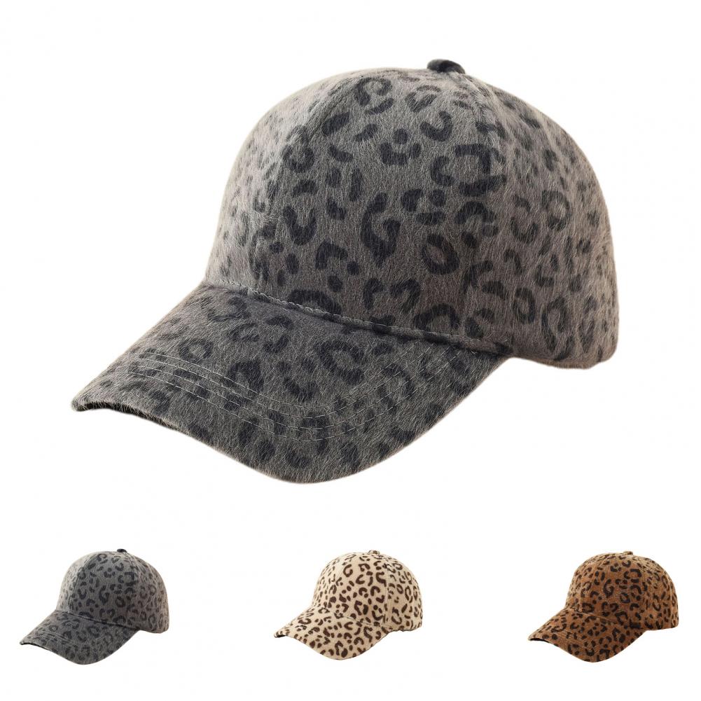 Unleash Your Wild Side: Leopard Print Baseball Cap