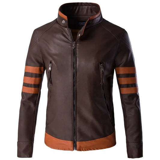 Wolverine-Inspired Leather Jacket