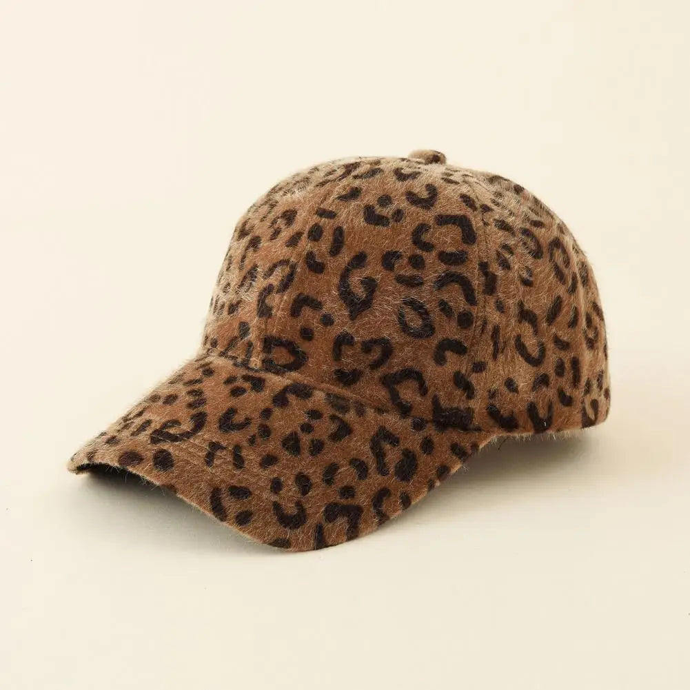 Unleash Your Wild Side: Leopard Print Baseball Cap