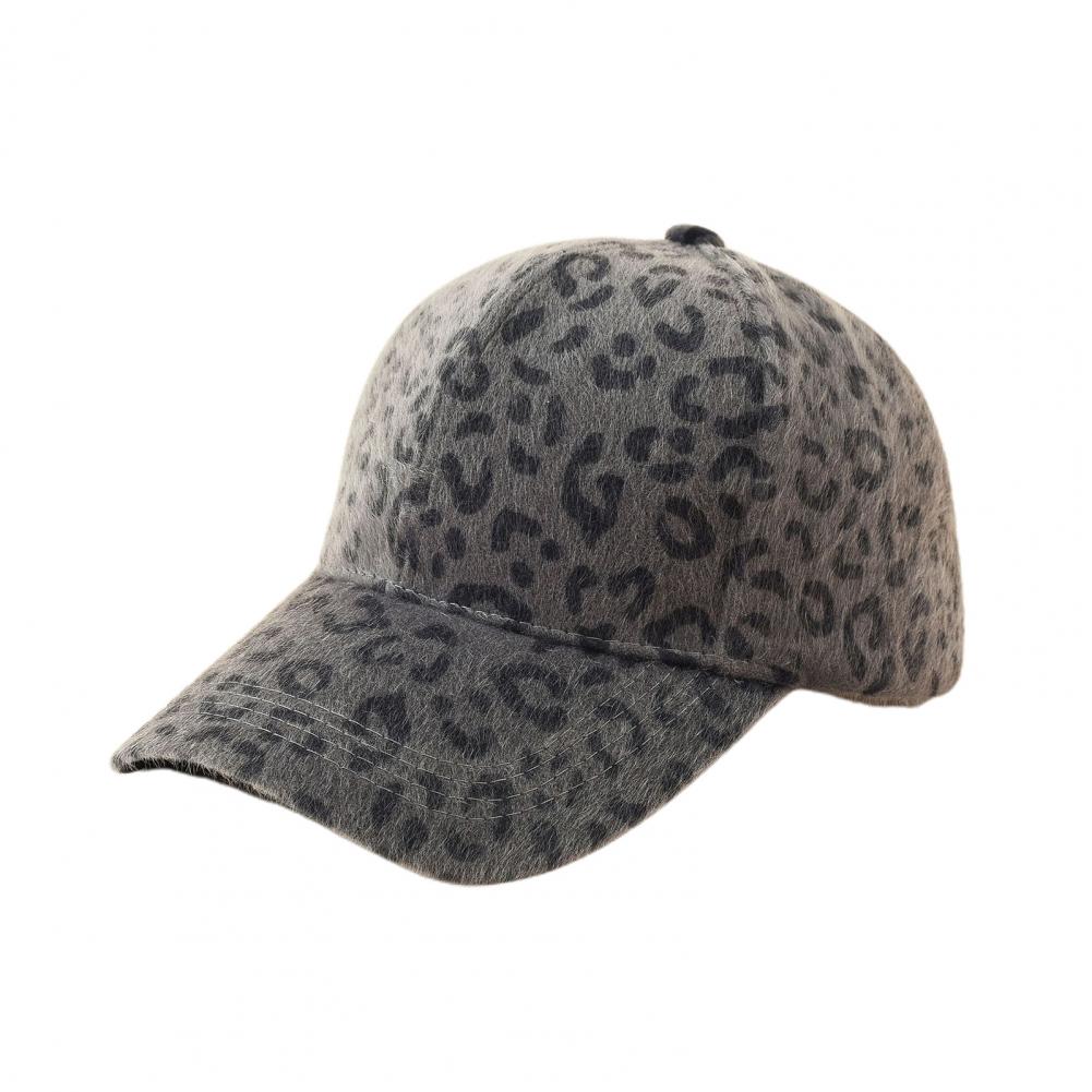 Unleash Your Wild Side: Leopard Print Baseball Cap