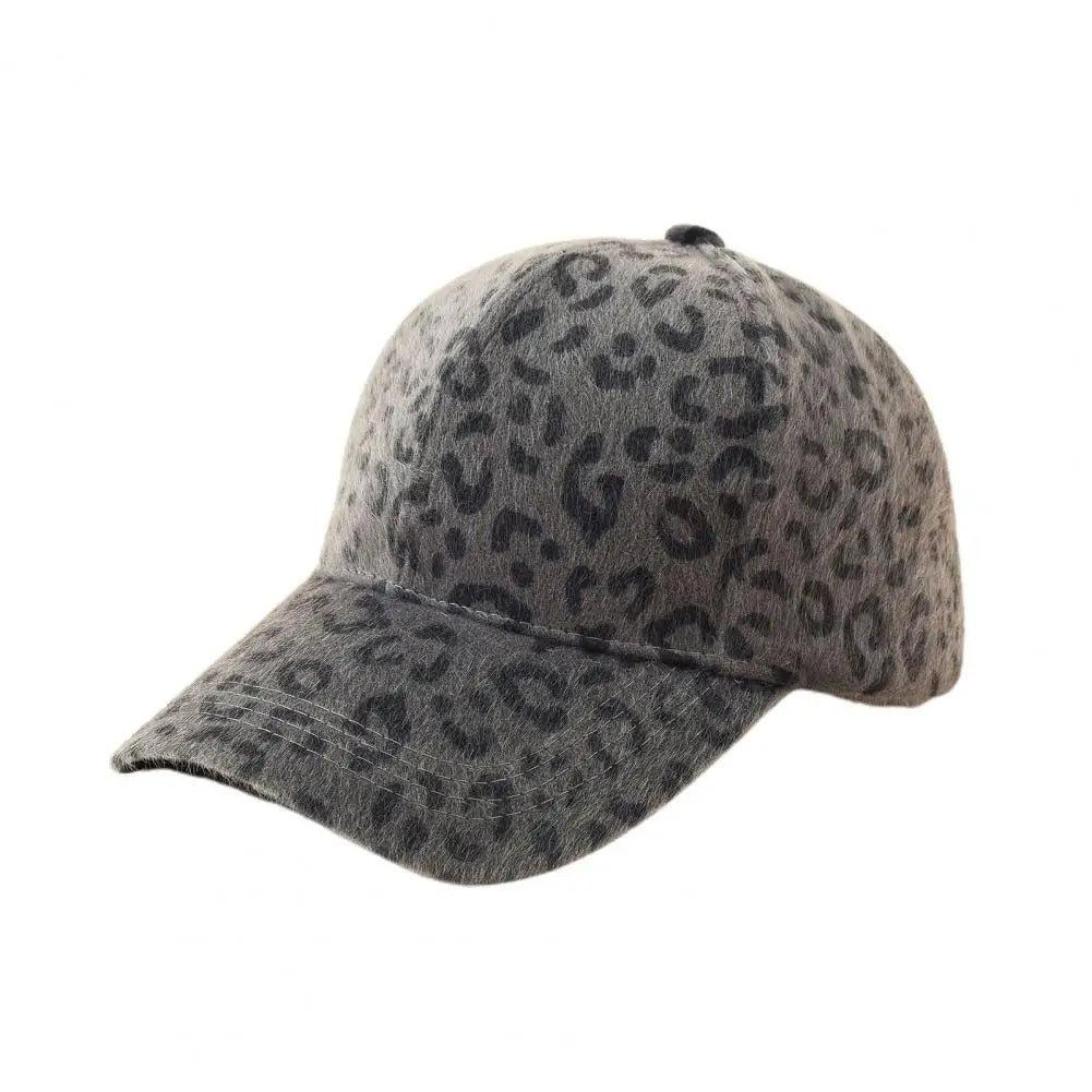 Unleash Your Wild Side: Leopard Print Baseball Cap