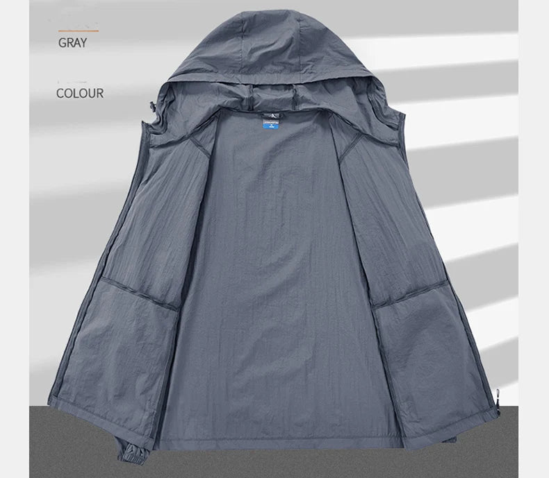 Sun-Defying Summer Style: Lightweight, Breathable Cycling Jacket