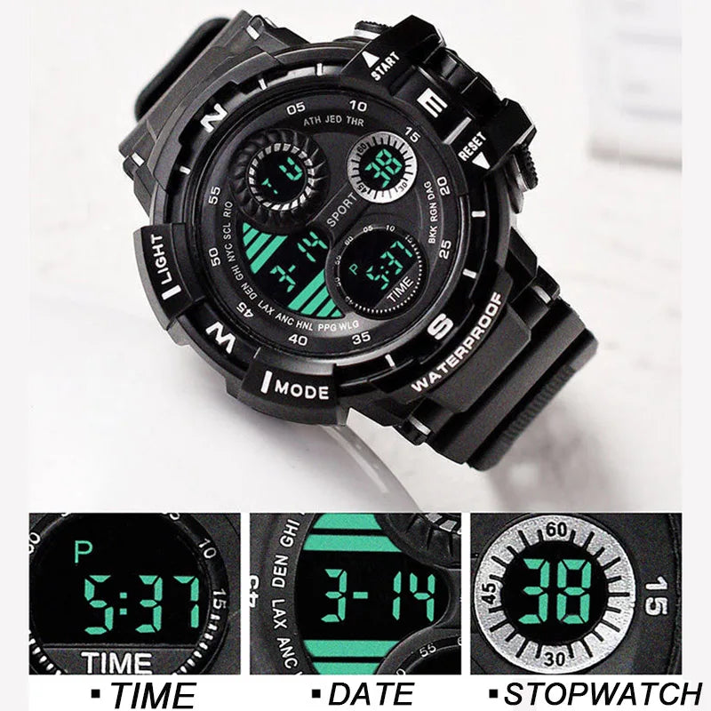 Rugged Digital Watch: A Modern Classic