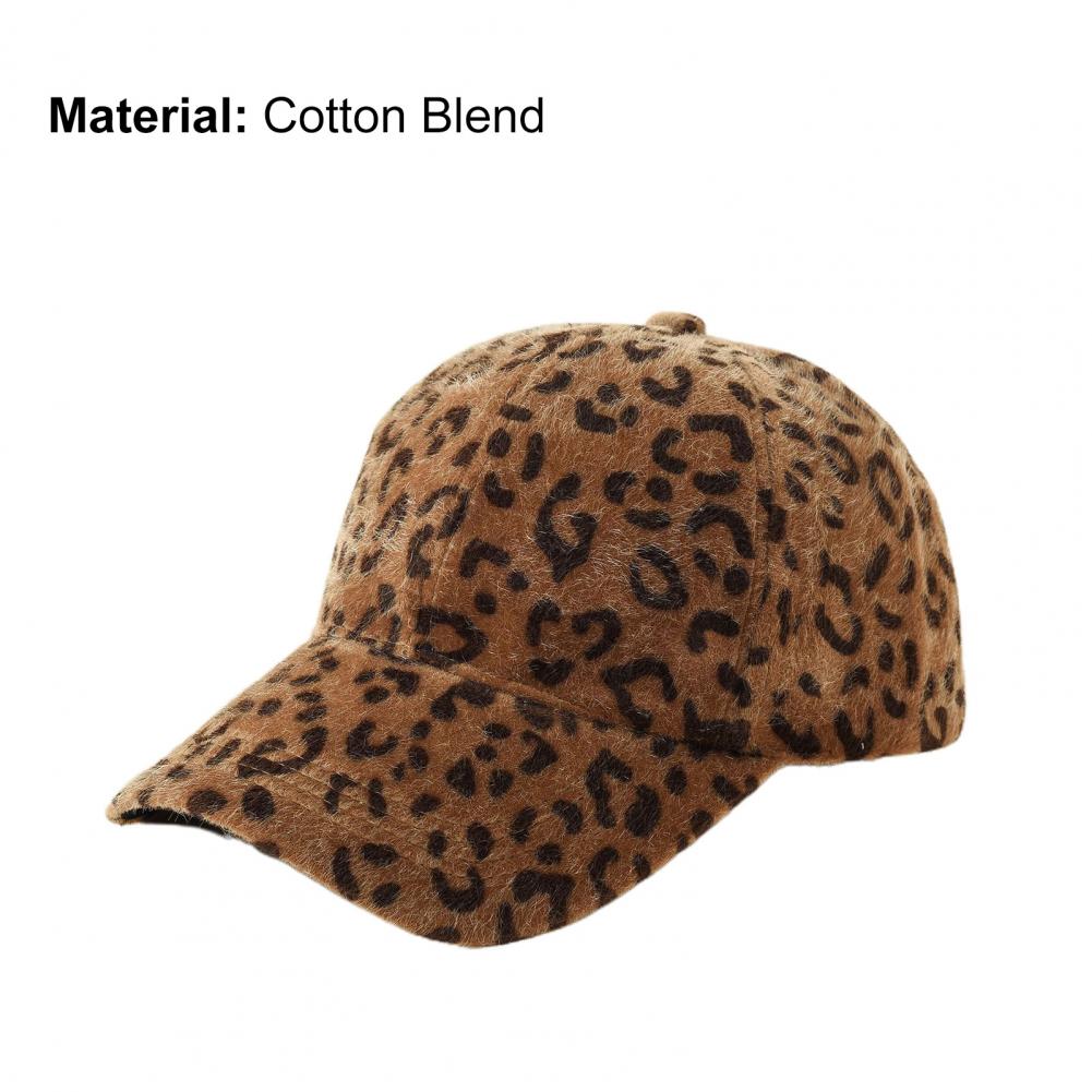 Unleash Your Wild Side: Leopard Print Baseball Cap