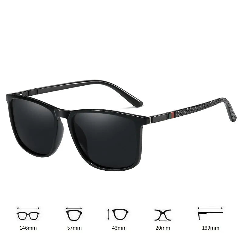 Vintage Polarized Sunglasses for Fashionable Travel