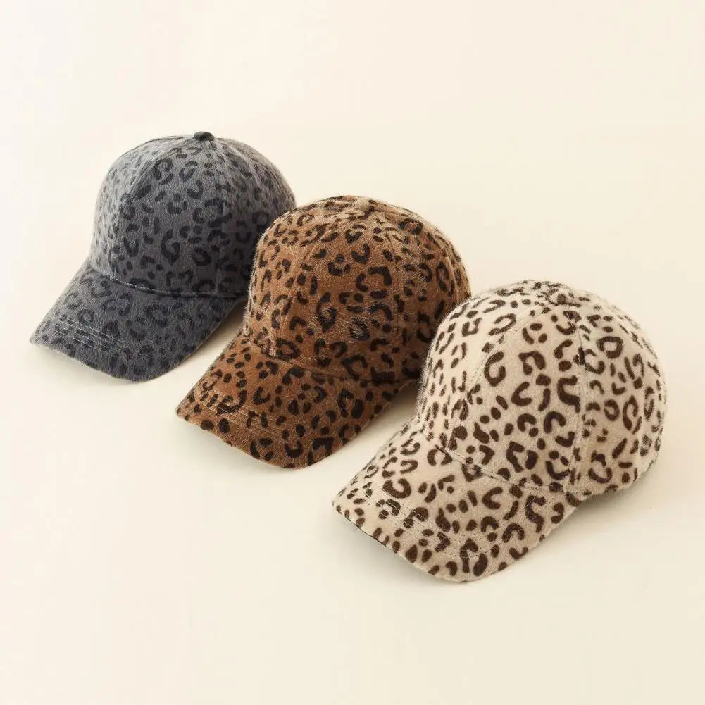 Unleash Your Wild Side: Leopard Print Baseball Cap