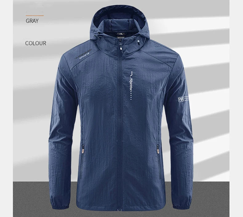 Sun-Defying Summer Style: Lightweight, Breathable Cycling Jacket