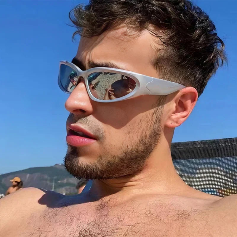 Y2K Punk Sports Sunglasses – Unleash Your Vintage Charm