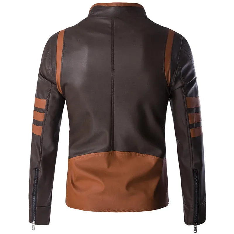 Wolverine-Inspired Leather Jacket
