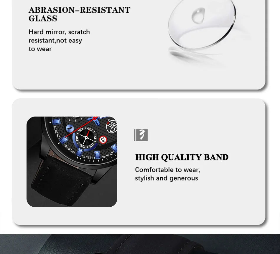3-Piece Men's Accessory Set: The Ultimate Style Upgrade