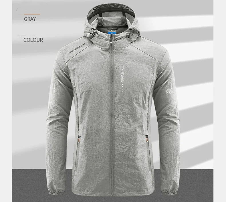 Sun-Defying Summer Style: Lightweight, Breathable Cycling Jacket
