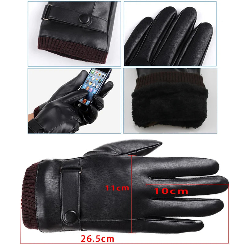 Men's Winter Gloves: Stylish, Functional and Touch Screen Enabled