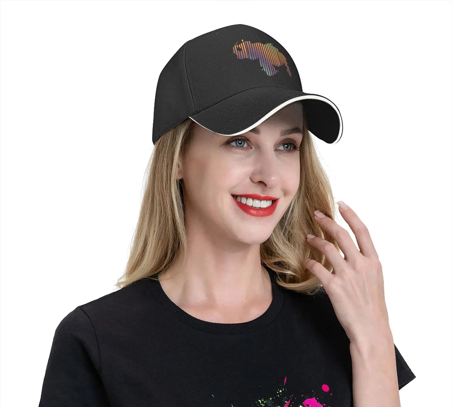 Show Your Venezuelan Pride: Colorful Map Cap