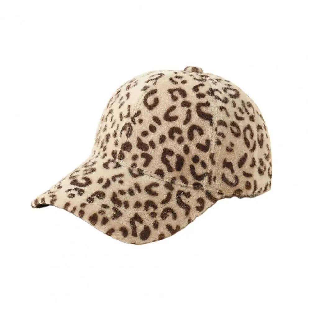 Unleash Your Wild Side: Leopard Print Baseball Cap
