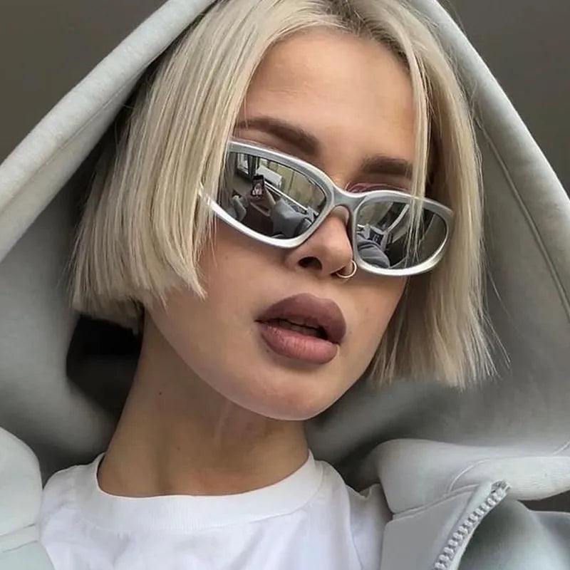 Y2K Punk Sports Sunglasses – Unleash Your Vintage Charm