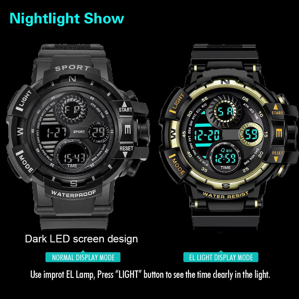 Rugged Digital Watch: A Modern Classic