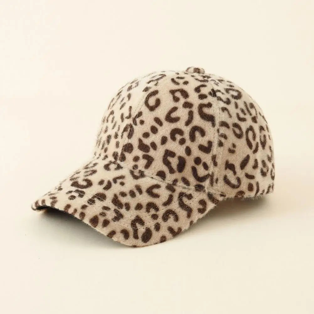 Unleash Your Wild Side: Leopard Print Baseball Cap